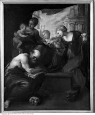 Die mystische Vermählung der heiligen Katharina