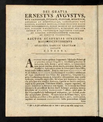 2-12, Historia Controversiae De Processione Spiritvs Sancti.
