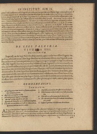 De Lege Falcidia.Titulus XXII.