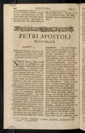 246-248, Petri Apostoli Epistola II
