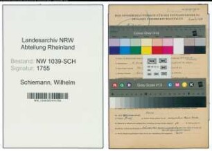 Entnazifizierung Wilhelm Schiemann , geb. 05.08.1905 (Maurer)