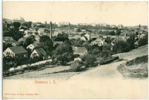 Kamenz. Blick über Kamenz