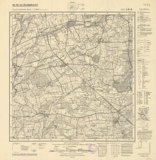 1422 (alte Nr.: 250) Jübek, Topographische Karte 1:25000 (4- cm - Karte)