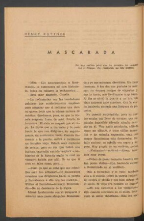 Mascarada : No hay motivo para que un vampiro no cambie con el tiempo. No, realmente no hay motivo.