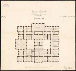 Ständehaus, Düsseldorf: Grundriss 2.OG
