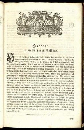 Vorrede zu dieser neuen Auflage.