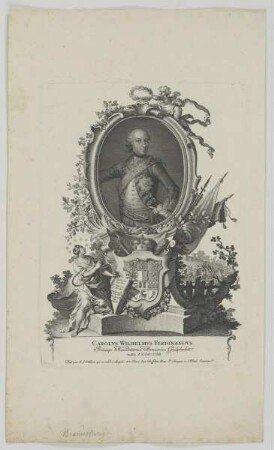 Bildnis des Carolvs Wilhelmvs Ferdinandvs