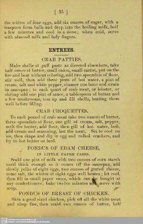 Entrees