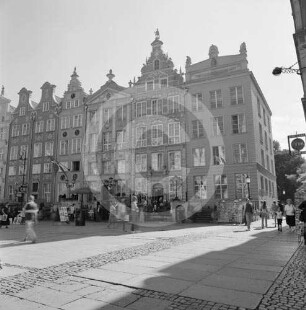 Bürgerhäuser am Langen Markt in Danzig