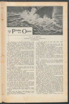Los piratas de la ópera - (Continuación)