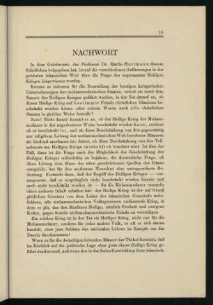 15-16, Nachwort