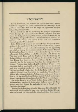 15-16, Nachwort