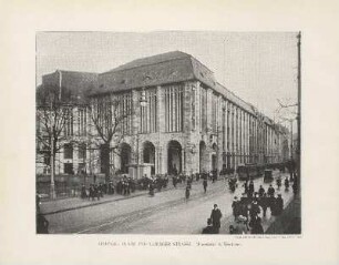 Leipziger Platz und Leipziger Straße. Warenhaus A. Wertheim