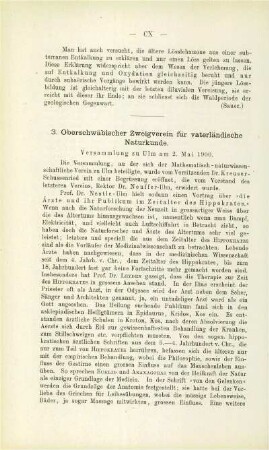 Oberschwäbischer Zweigverein für vaterländische Naturkunde
