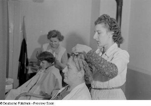 Porträt einer Friseurin