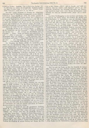 901-903 [Rezension] Stählin, Wilhelm, Symbolon