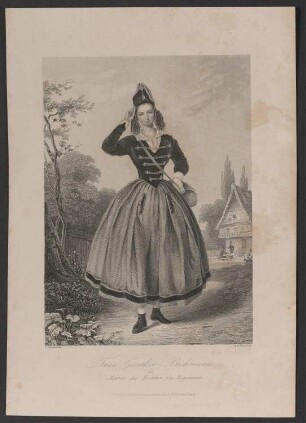Porträt Caroline Günther-Bachmann (1816-1874)