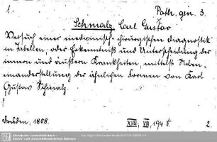 Pathologia generalis: Pathologia generalis