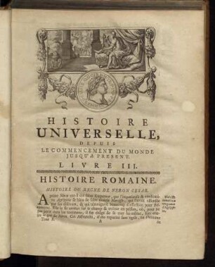 Histoire du Regne de Neron Cesar.