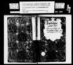 Kommende Heilbronn: Lagerbuch zu Frankenbach