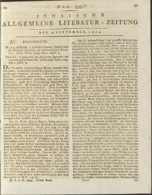 Num. 228. Den 22. Sept. 1804