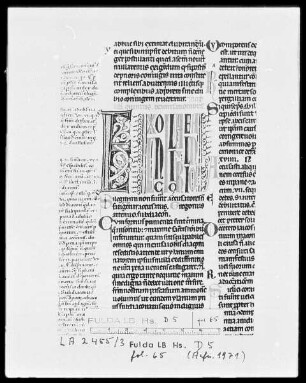 Bernardus Papiensis und andere — Initiale E (x), Folio 1recto