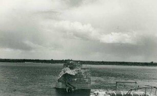 Dnjeprbrücke Tscherkassy, Sowjetunion, 1943-1944