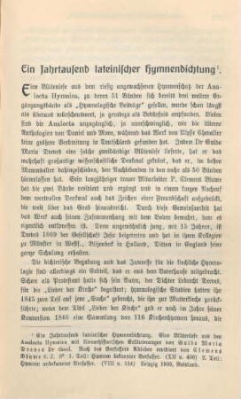 531-534 Ein Jahrtausend lateinischer Hymnendichtung