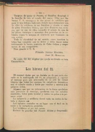 Los héroes del 21