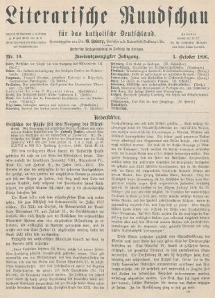 289-294 Geschichte der Päpste seit dem Ausgang des Mittelalters
