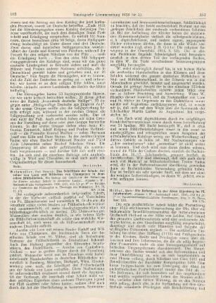 385-386 [Rezension] Weisweiler, Heinrich, Das Schrifttum der Schule Anselms von Laon und Wilhelms von Champeaux in deutschen Bibliotheken