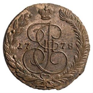 Münze, 5 Kopeken, 1778