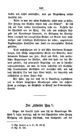 Der Erfurter Tag.