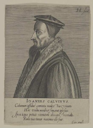 Bildnis des Johann Calvin