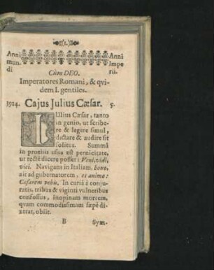 Imperatores Romani, & quidem I. gentiles.