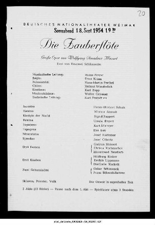 Die Zauberflöte