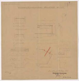 Warmwasserpumpenhaus [2], [Schalplan]
