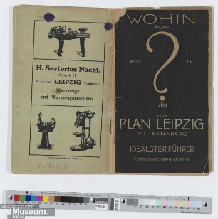 Wohin zeigt Plan Leipzig mit Textanhang