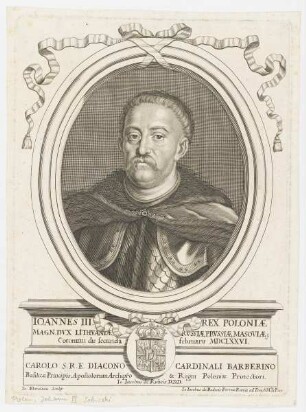 Bildnis des Ioannes III. Rex Poloniae