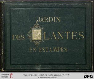 Jardin de plantes : la ménagerie et la Vallée Suisse en estampes$dtexte illustrée de 140 vignettes sur bois