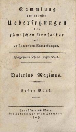 Denkwürdige Reden und Thaten : in neun Büchern, 1