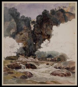 Die Grotte des Neptuns bei Tivoli