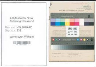 Entnazifizierung Wilhelm Wehmeyer , geb. 23.08.1910 (Arbeiter)