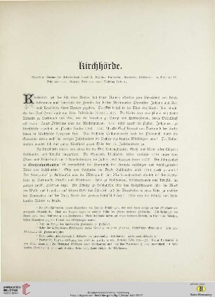 Kirchhörde