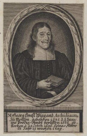 Bildnis des Georg Ernst Wiegand