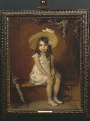 Kinderbildnis der Mathilde von Kaulbach, der späteren "Quappi-Beckmann"