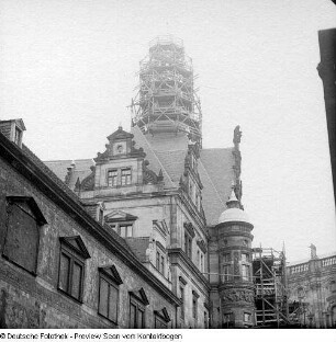 Georgentor (z.T. mit Stadtmodell), Neumarkt, Stallhof, Fürstenzug