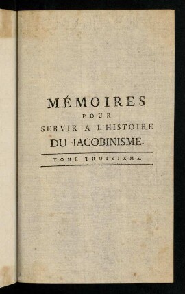 I-249, Memoires Pour Servir A L´Histoire