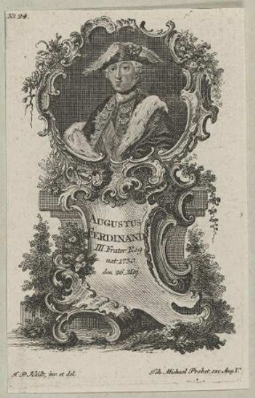 Bildnis des Prinzen August Ferdinand von Brandenburg-Preußen