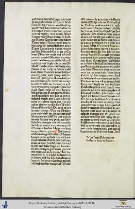 Von sant Pelagia der heiligen frowen legend